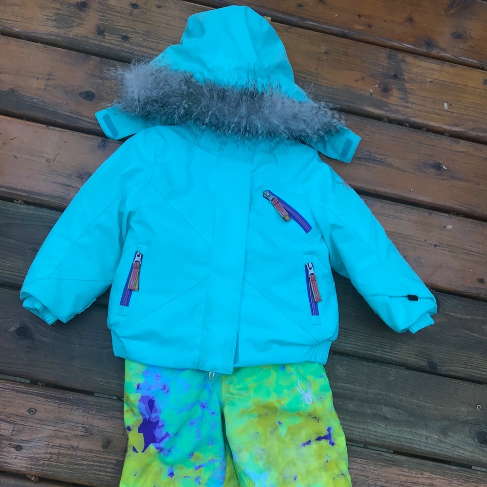 Bitsy “Small to Tall” Spyder Ski Outfit